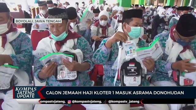 Calon Jemaah Haji Kloter 1 Masuk Asrama Donohudan