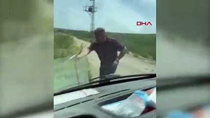 Dehşet anlar saniye saniye kaydedildi! 3 kişiyi vurdu