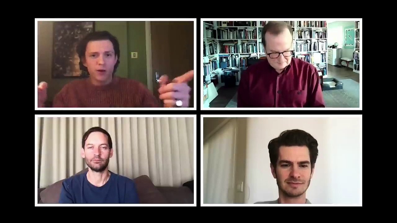 'Spider-Man: No Way Home' - Entrevista conTom Holland, Tobey Maguire y Andrew Garfield
