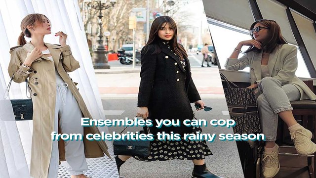 On the Spot: Ensembles you can cop from celebrities this rainy season