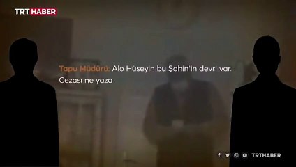 Tapuda rüşvetin görüntüleri çıktı: 400 ona vereyim 400 de sana!