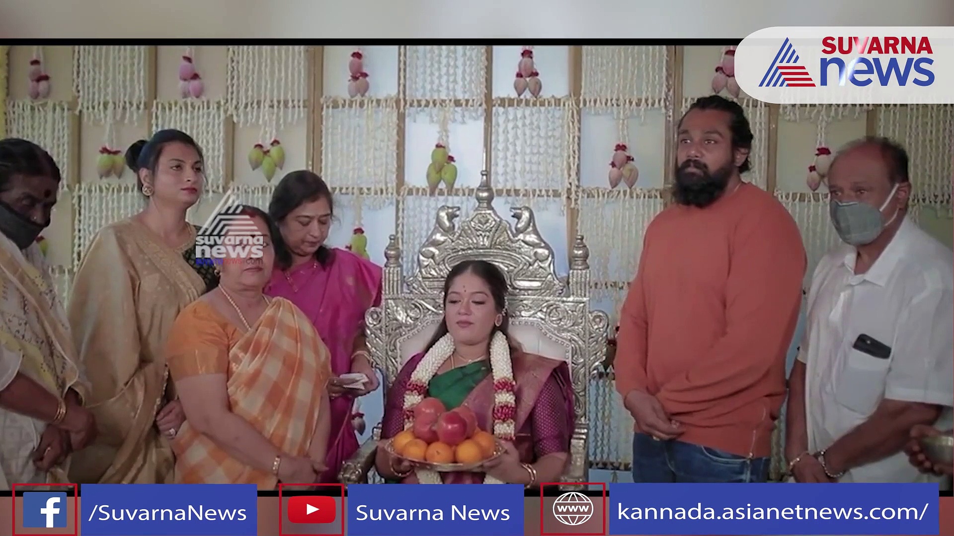 ಸ್ವಾಗತಂ ಕೃಷ್ಣ: ಚಿರು ಬರ್ತ್‌ಡೇಗೆ ಮೇಘನಾ ಉಡುಗೊರೆ!