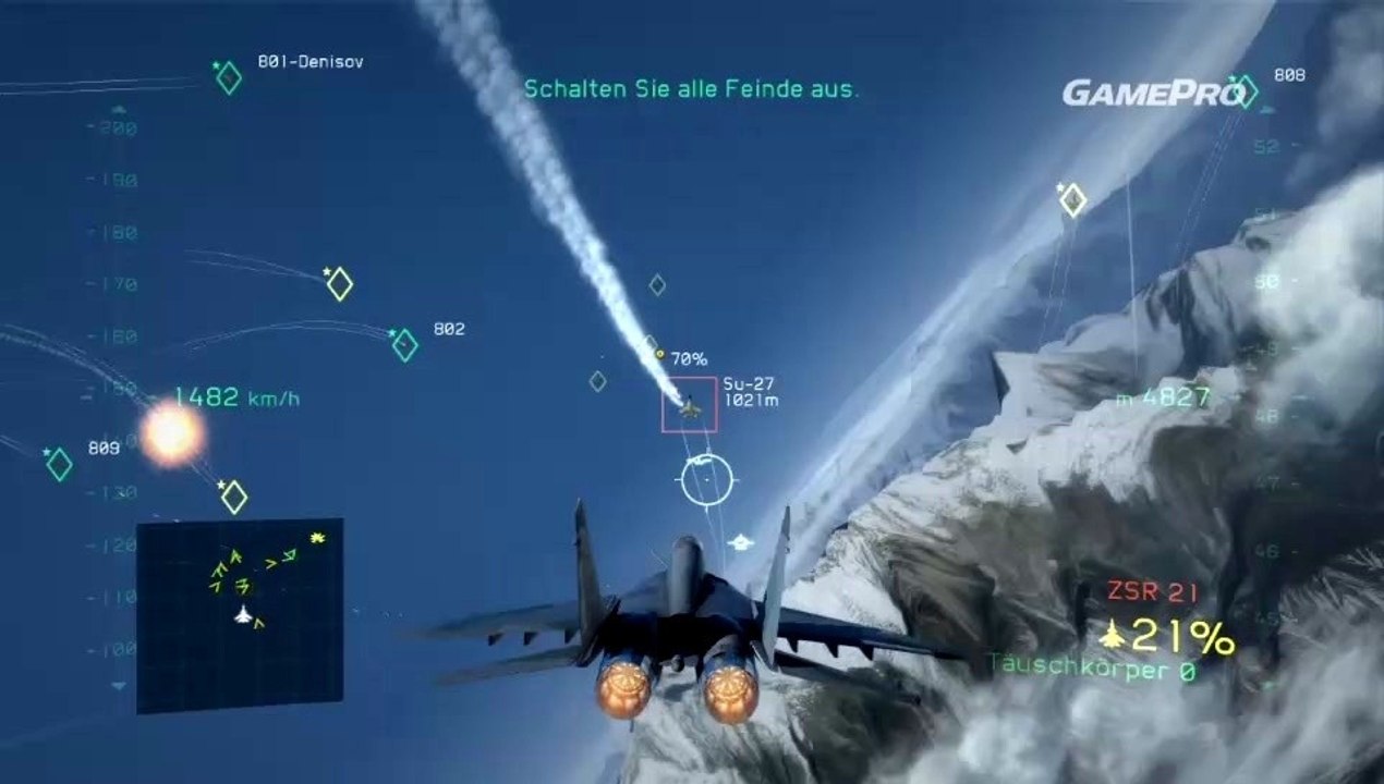 Tom Clancy's H.A.W.X. 2 - Test-Video