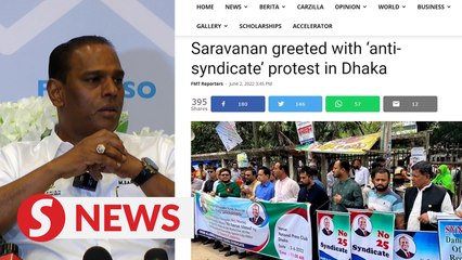 Saravanan dismisses reports of protest in Dhaka, says he was given warm welcome