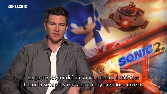 Entrevista 'Sonic 2': Jim Carrey, James Mardsen, Ben Schwartz y Jeff Fowler