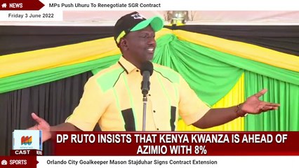 下载视频: DP Ruto Insists that Kenya Kwanza Is Ahead Of Azimio [With 8%]