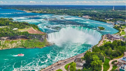 Visite des chutes du Niagara