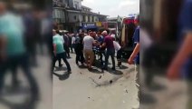 İstanbul'da korkunç motosiklet kazası! Faciayı ambulans şoförünün dikkati önledi