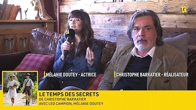 Le Temps des secrets : Mélanie Doutey et Christophe Barratier au micro