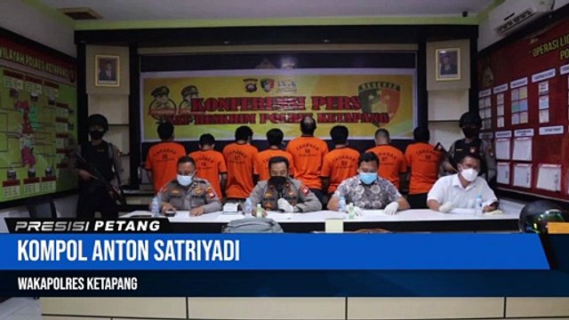 Melalui Konferensi Pers, Polres Ketapang Sampaikan Pengungkapan 3 Kasus Tindak Pidana Menonjol Serta 6 Kasus Narkoba