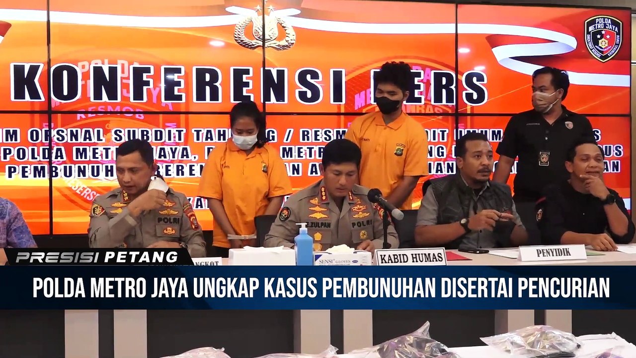 Polda Metro Jaya Berhasil Ungkap Kasus Pembunuhan Berencana Disertai Pencurian