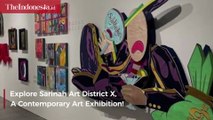 Explore Sarinah Art District X, A Contemporary Art Exhibition!