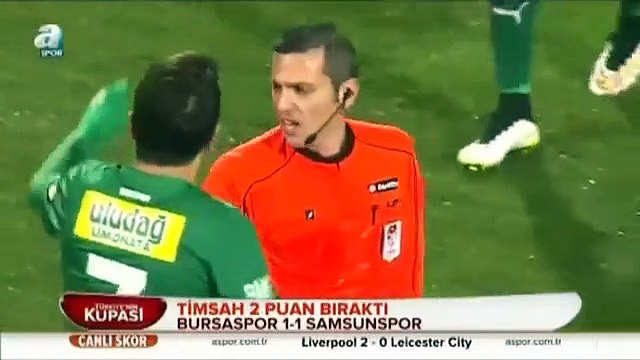 Bursaspor 1-1 Samsunspor 31.12.2014 - 2014-2015 Turkish Cup Group C Matchday 4