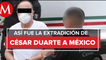Ingresan a César Duarte a penal en Chihuahua