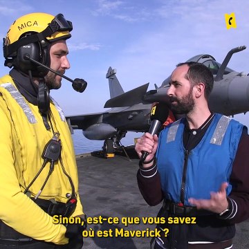 Top Gun Maverick : à la recherche de Tom Cruise sur le porte-avions Charles de Gaulle