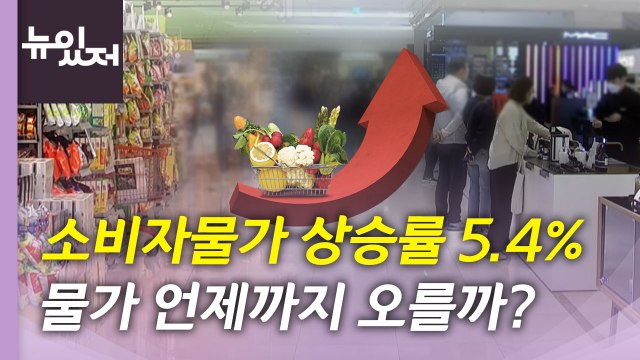 [뉴있저] 5월 소비자물가 5.4% 상승...하반기 물가 전망은? / YTN