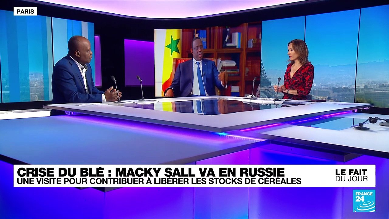 Macky Sall en Russie : "l’Afrique est redevenue un terrain de rivalités"