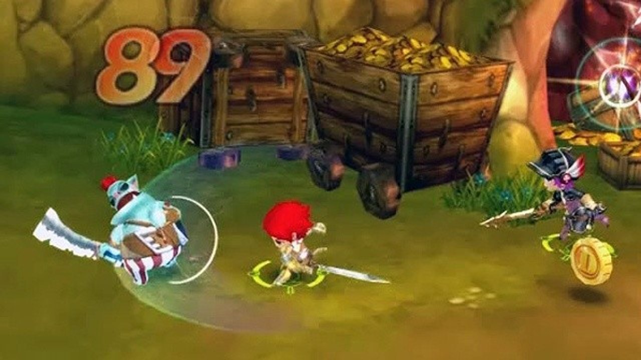 Dragonica - gameplay-trailer mit spielgrafik