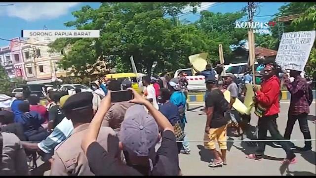 Bendera Bintang Kejora Disita Dan Akan Diproses Satuan Reskrim Polres Sorong Kota