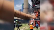 Un incendie s'est déclaré dans la centrale thermique d'Afşin-Elbistan B