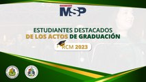 Estudiantes Destacados de los Actos de Graduación RCM 2023