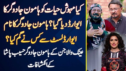 Haseeb Pasha - Kia Mehwish Hayat Ko Hamoon Jadugar Ka Award Dia Gia? Unka Name List Se Kis Ne Nikala