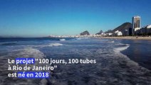 100 jours, 100 tubes: le défi d'un surfeur à Rio