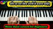 कौन सा स्वर किस उंगली से बजाना चाहिए | Music Basic Lesson for Beginners  | कौन सी उंगली किस स्वर पर