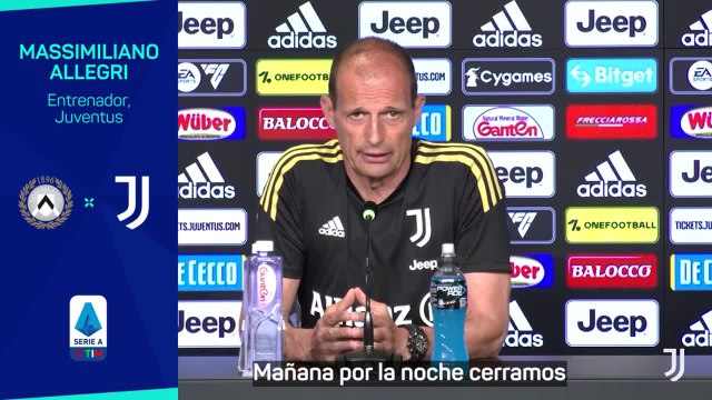 Allegri, sobre la negatividad que rodea a la Juve: “Algunos jugadores saldrán”