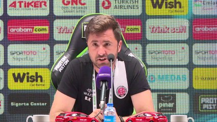 KONYA - Konyaspor-Karagümrük maçının ardından