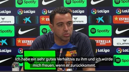 Xavi zu Messi-Deal: "Habe mit ihm gesprochen"