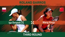 Double-bagel dispatch for Swiatek over Wang