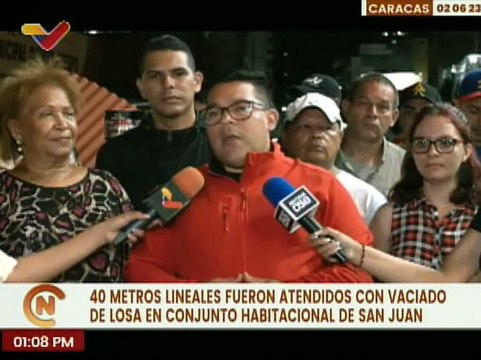 Gobierno de Caracas reparara 40 metros lineales de aguas servidas en la parroquia San Juan