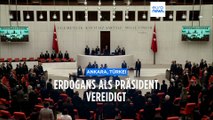 Erdogan tritt dritte fünfjährige Amtszeit als Präsident an