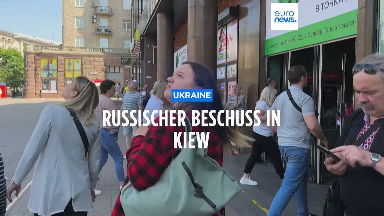 Russische Raketenangriffe in der Nacht und am Mittag: Kiew unter Beschuss