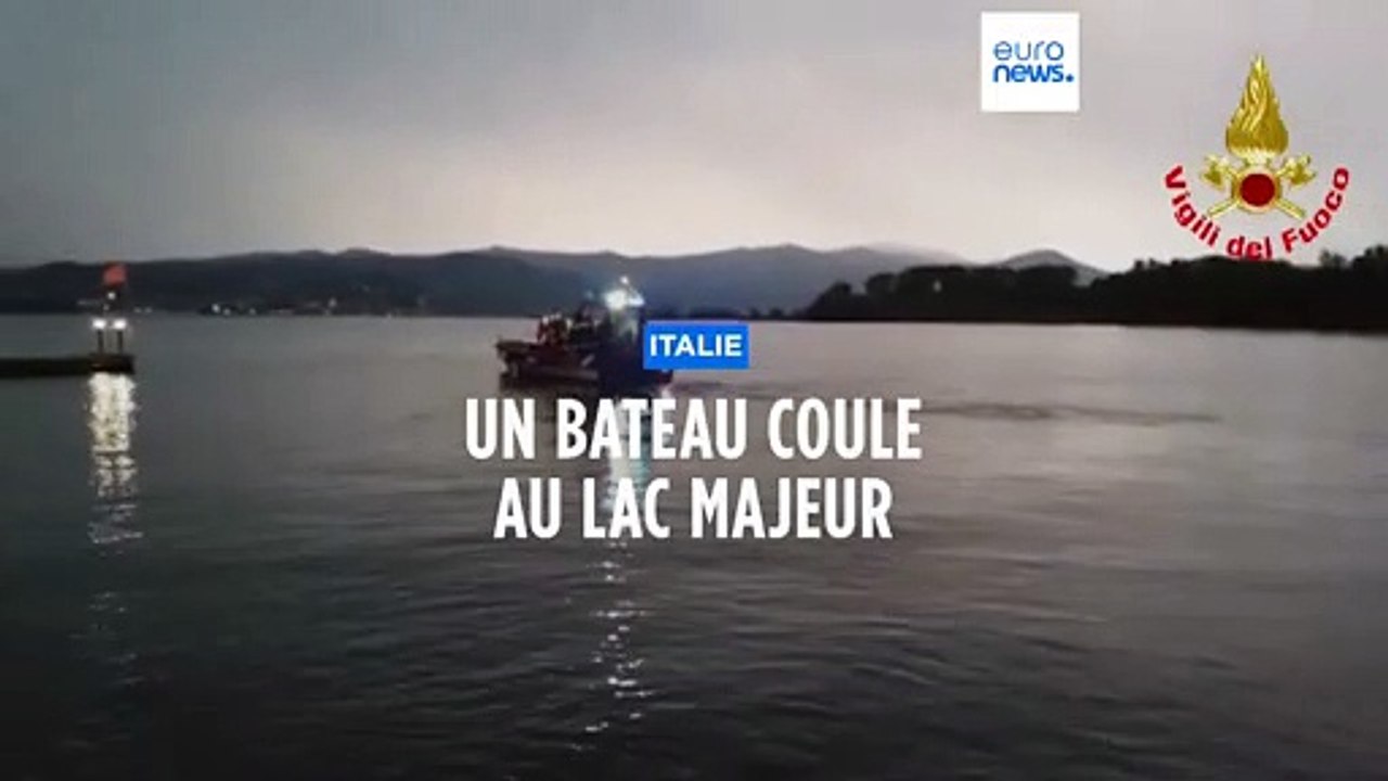 Un bateau coule au Lac Majeur : quatre morts