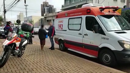 Bastante agressivo, homem em situação de rua é contido pela GM