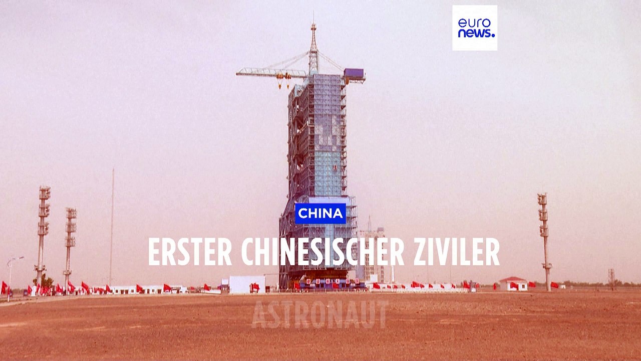 China schickt Zivilisten zur Raumstation Tiangong