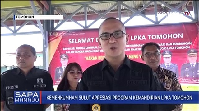 Kakanwil Kemenkumham Sulut Mengapresiasi Program Kemandirian Warga Binaan