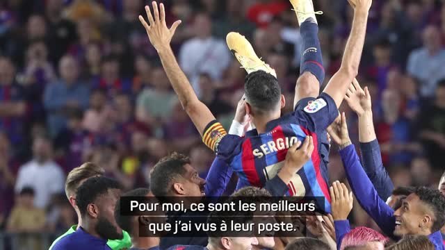 Barça - Xavi : Alba et Busquets sont les meilleurs que j'ai vus à leur poste