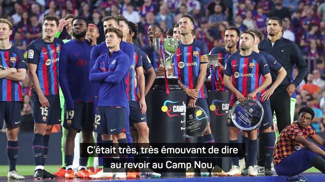 Xavi : Alba et Busquets sont les meilleurs que j'ai vus à leur poste