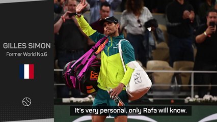 EXCLUSIVE: Tennis: Nadal risks bowing out of tennis with 'boom' - Simon