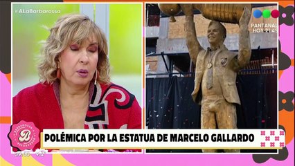 Analía Franchín opinó sin filtros la estatua de Marcelo Gallardo