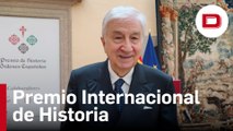 Giovanni Muto, Premio Internacional de Historia Órdenes Españolas: «Sin su trabajo sería imposible el conocimiento correcto de nuestro pasado»