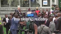 Stadion-Zeremonie: Bola Tinubu als Präsident Nigerias vereidigt