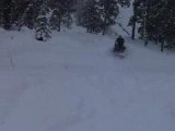 SLEDING IN POWDER 4
