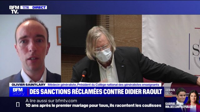 IHU/Raoult: Il n'était pas acceptable de faire courir de tels risques aux patients pour Olivier Saint-Lary (Collège national des généralistes enseignants)
