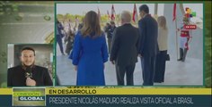 Presidentes de Brasil y Venezuela sostienen reunión ampliada