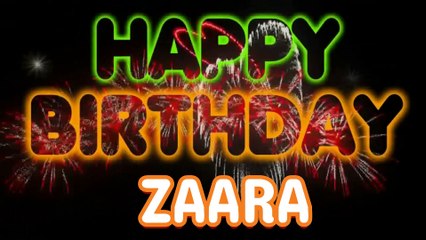 ZAARA Happy Birthday Song – Happy Birthday ZAARA - Happy Birthday Song - ZAARA birthday song