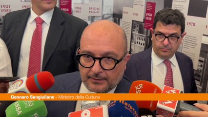 Sangiuliano, "Battaglia Isso opera iconica che porta a riflessione"